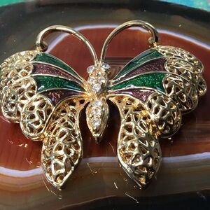 Vintage Lady Remington Brooch